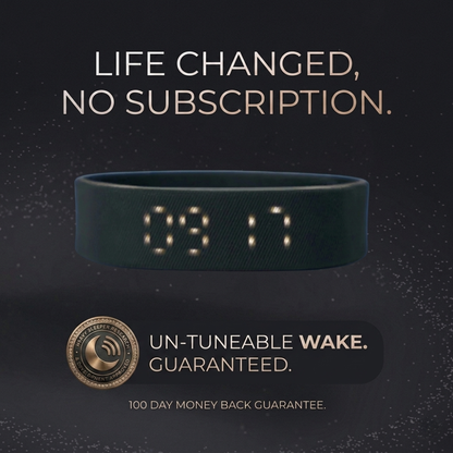 100% Wake-Up Alarm - Never Snooze
