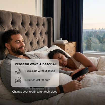 100% Wake-Up Alarm - Never Snooze