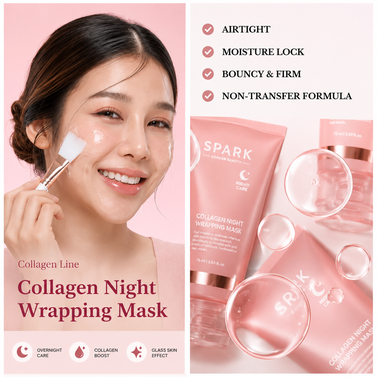 Spark Collagen Night Wrapping Mask