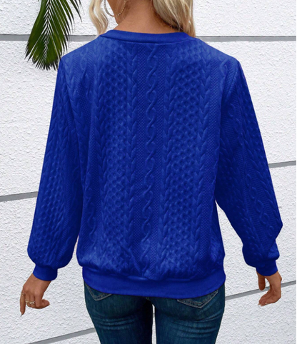 AMIA Sweater with Zipper - Stylish Comfort for All Seasons