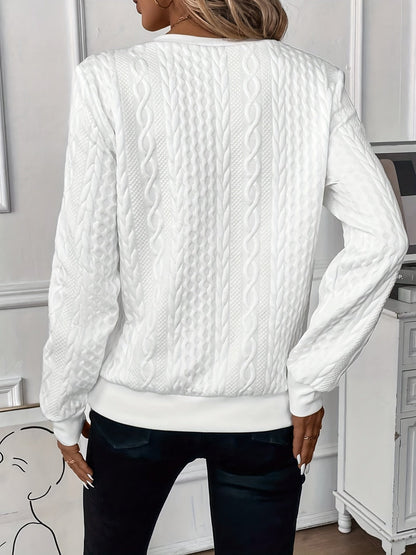 AMIA Sweater with Zipper - Stylish Comfort for All Seasons