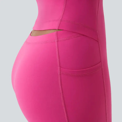 Plush Backless Active Dress